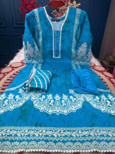 Zamzam Swiss Printed Stitched Collection