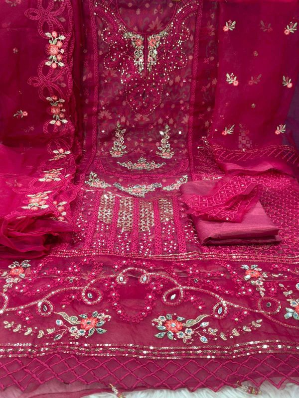 Dragon Unstitched Salwar Kameez