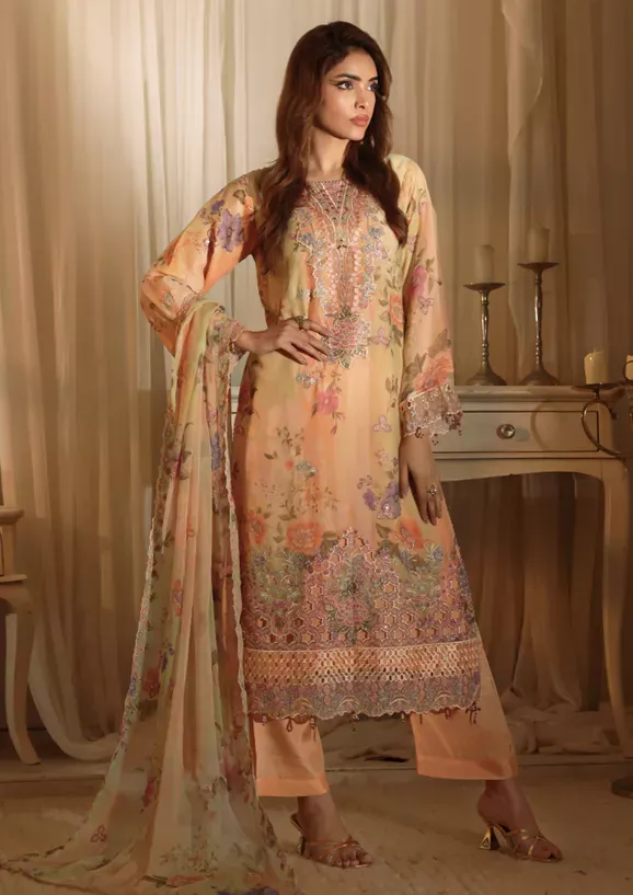 Zamzam Chunri Printed Stitched Collection